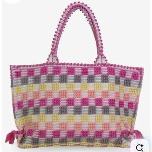 Casa Isota Camilla BE Tote in Pink Multi NWT Msrp - $618
